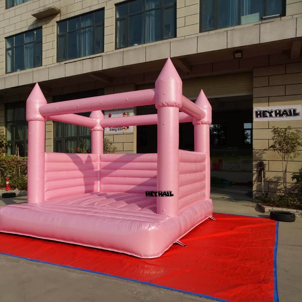 13 x 13 ft Pink Glitter Bounce House