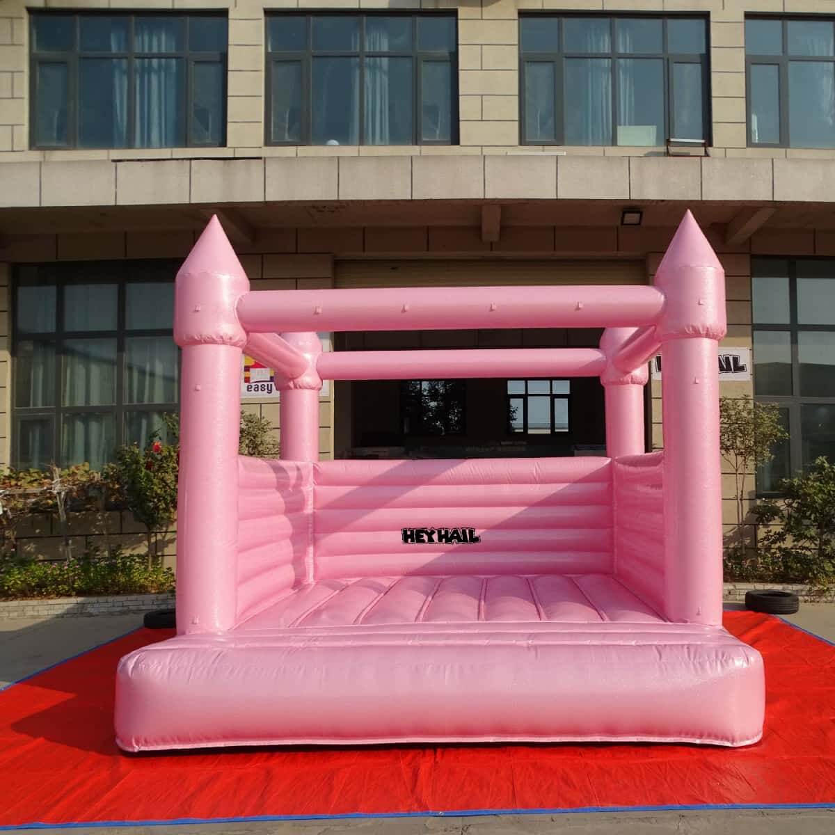 13 x 13 ft Pink Glitter Bounce House