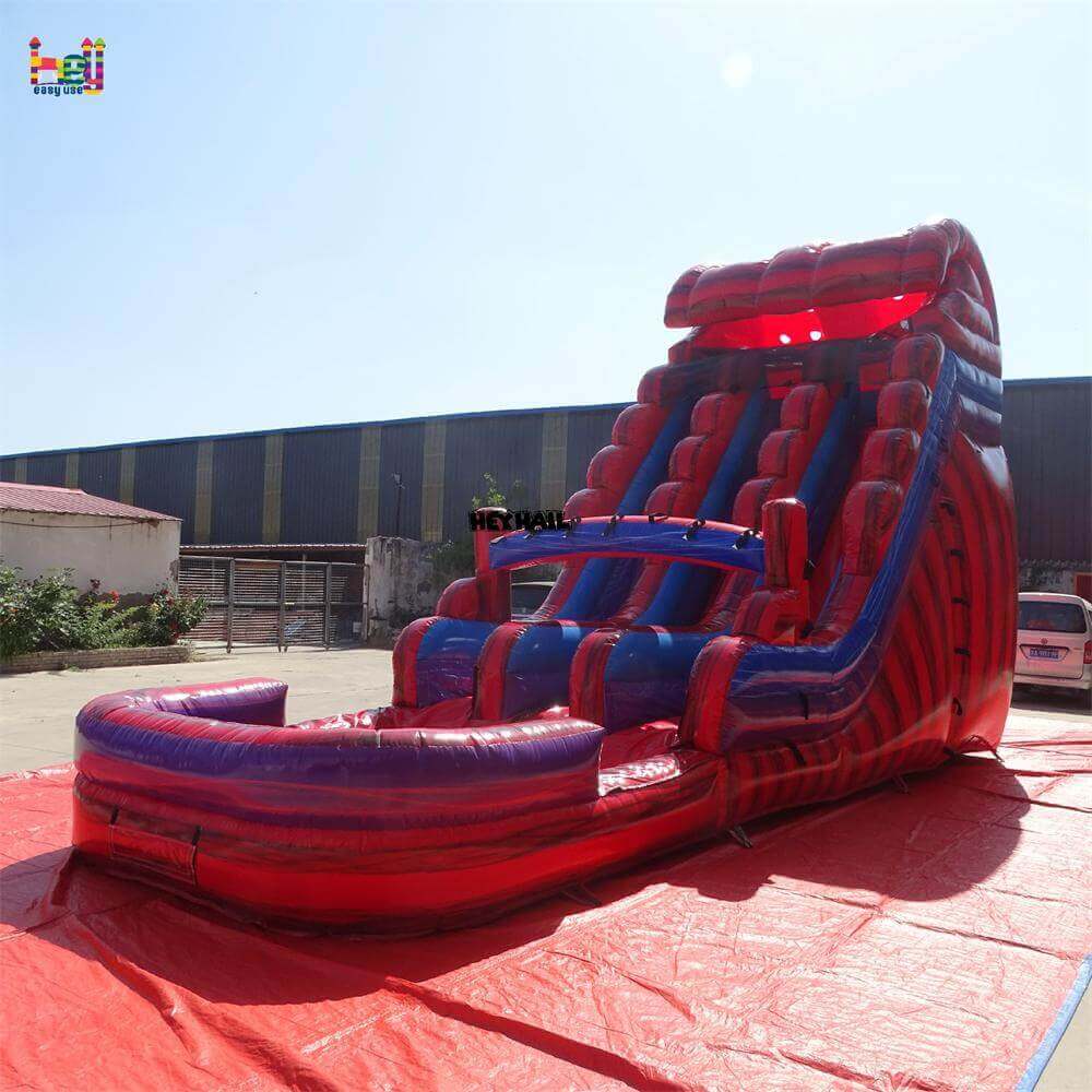 18ft Dual Lane Water Slide for sale