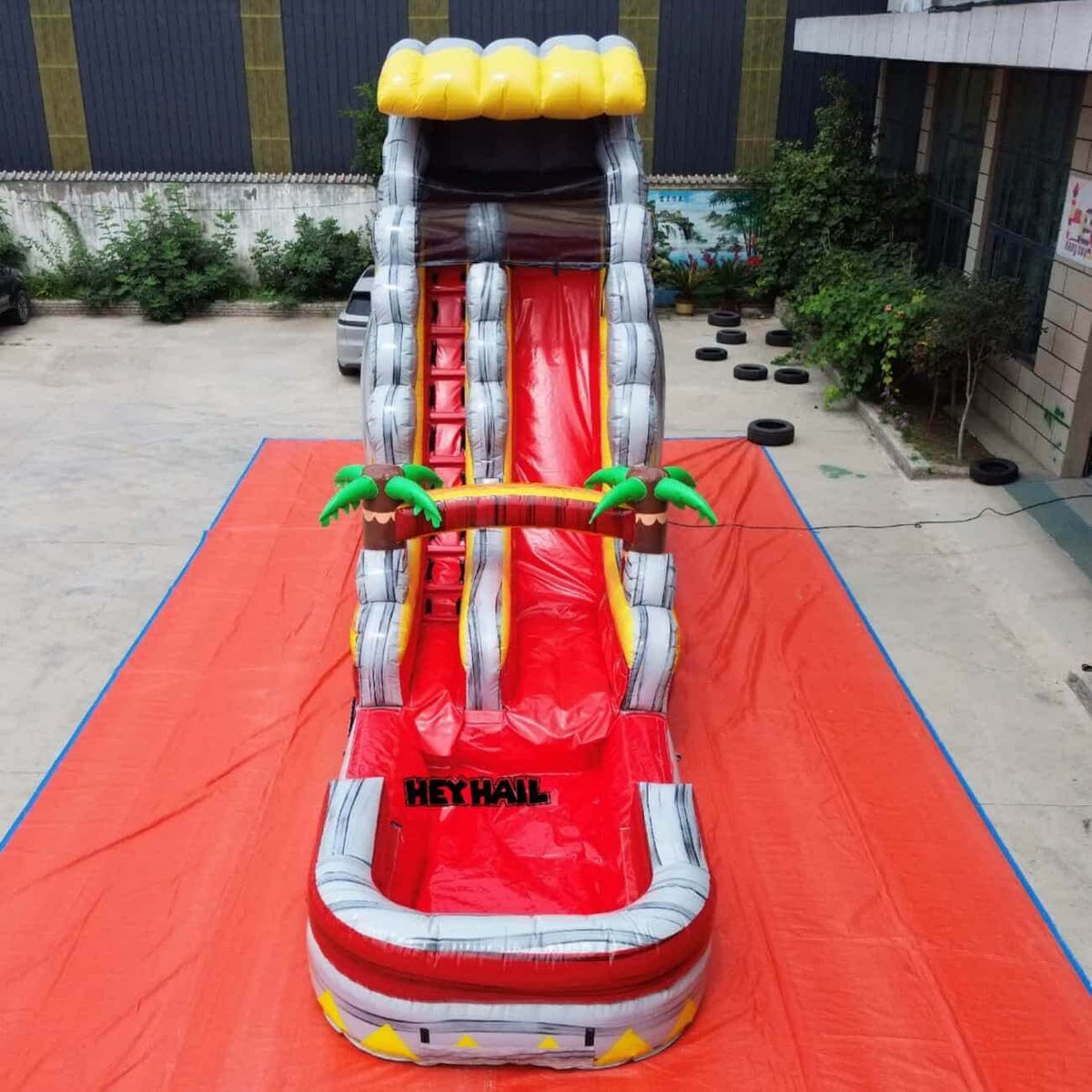 18ft Single Lane Commercial Water Slide