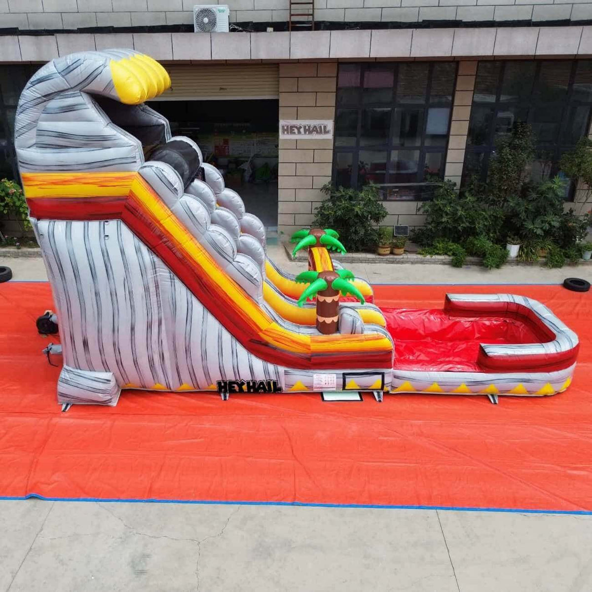 18ft Single Lane Commercial Water Slide