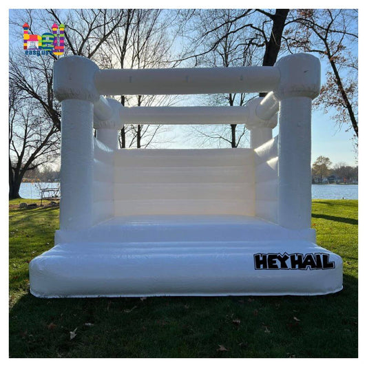 White Inflatable Bounce House