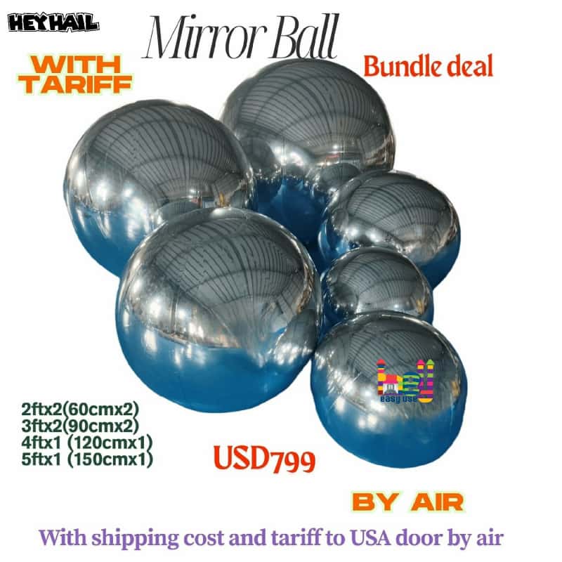 Inflatable Mirror Ball For Sale