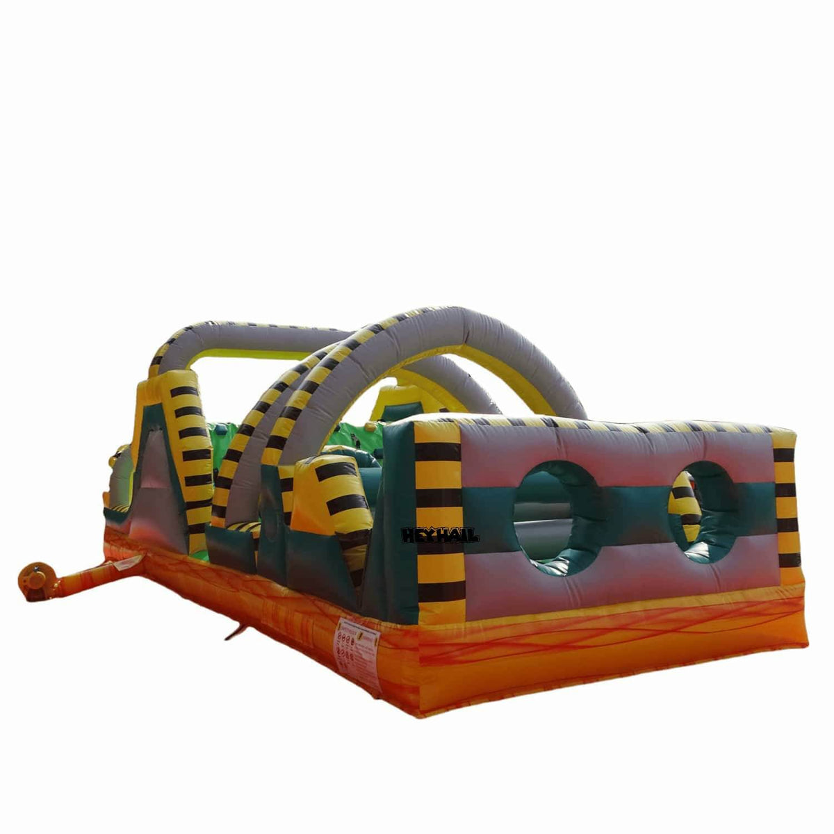 30ft Commercial Obstacle Course for Sale – 9 × 3.5 × 3 m